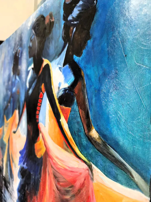 Spirit of the Dance $800 painting