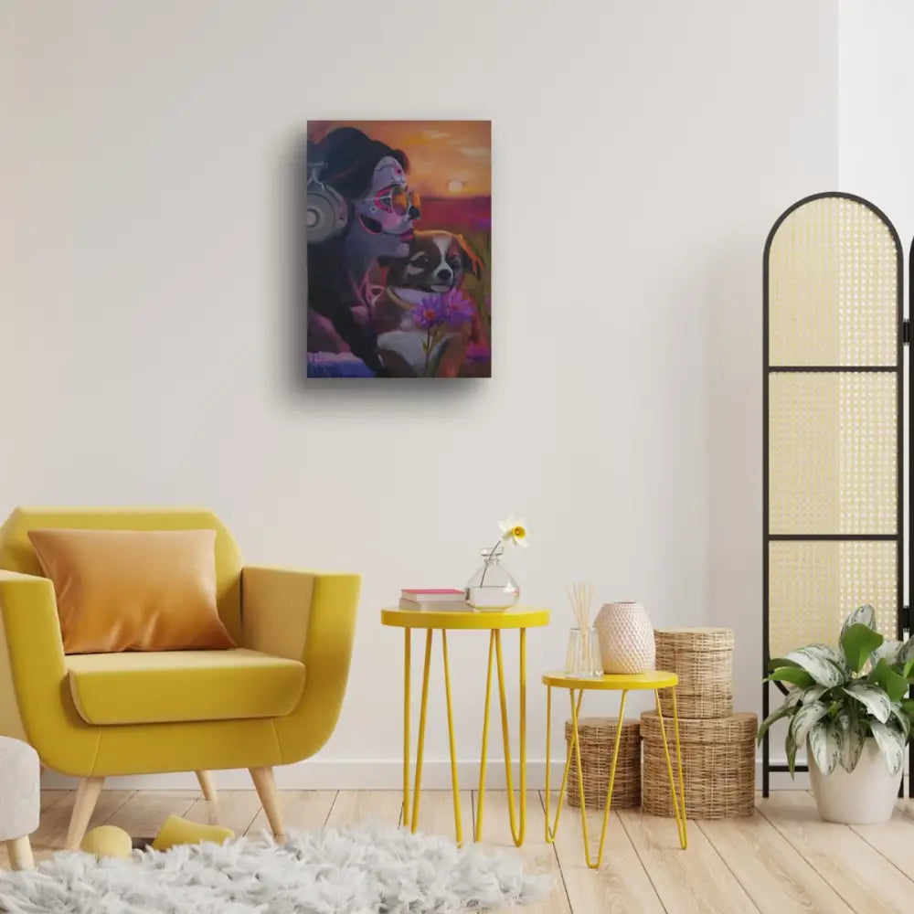 ’Embracing Moments’ Original mixed media painting 24’’x18’’x1.5 $95 painting