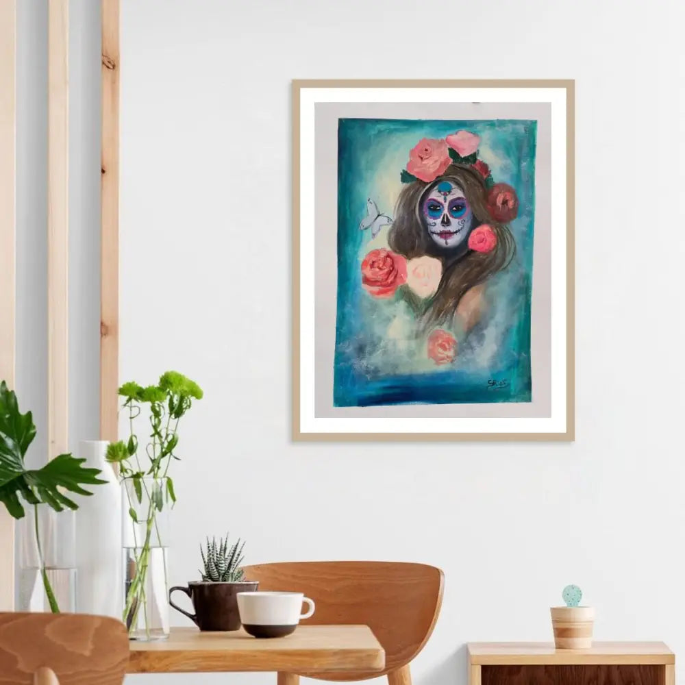 ’Embracing the Cycle’ 30’’x22’’ Original mixed media oil painting on 140lb/300 GSM cotton Paper $75 painting