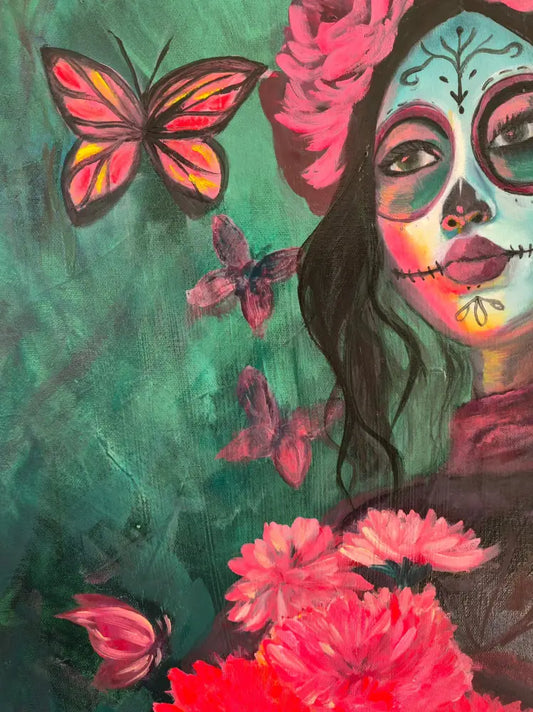 ’Emotional Echoes’ 24’’ x 18’’ x 1.5’’ Original Mixed Media Painting $475 painting