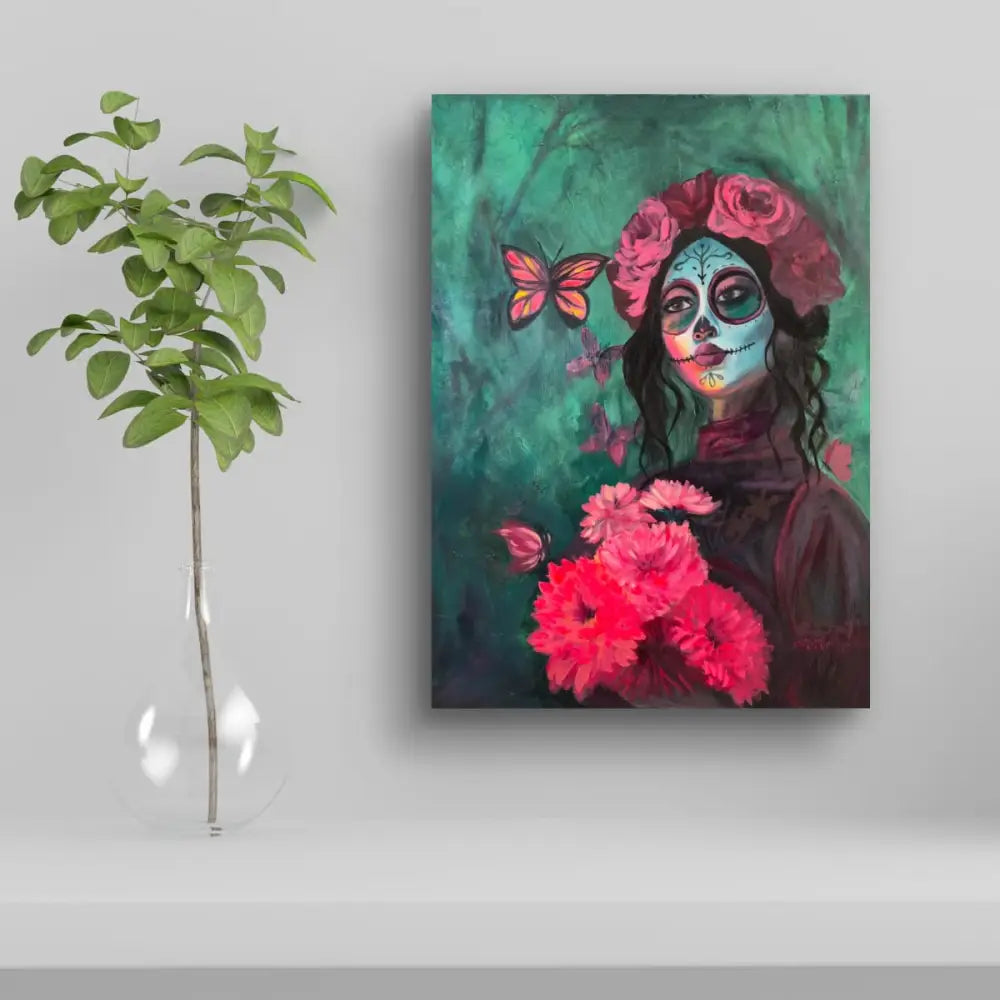 ’Emotional Echoes’ 24’’ x 18’’ x 1.5’’ Original Mixed Media Painting $475 painting