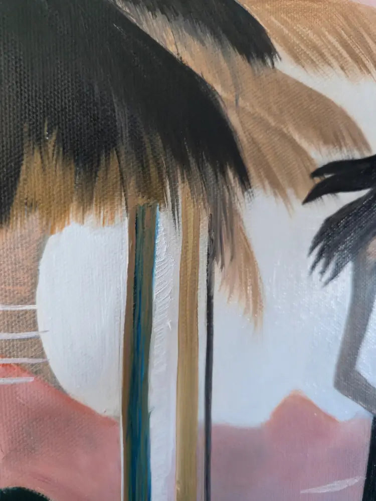 ’Harmonious Calm’ Original Mixed Media oil painting $40 painting