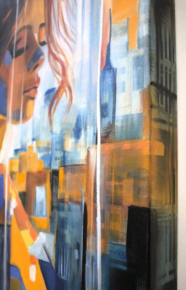 ’Layers of Thought’ 24’’x30’’x2.5’’ Original mixed media oil painting $2160 painting