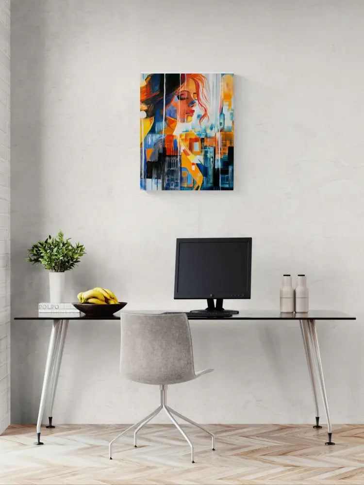 ’Layers of Thought’ 24’’x30’’x2.5’’ Original mixed media oil painting $2160 painting