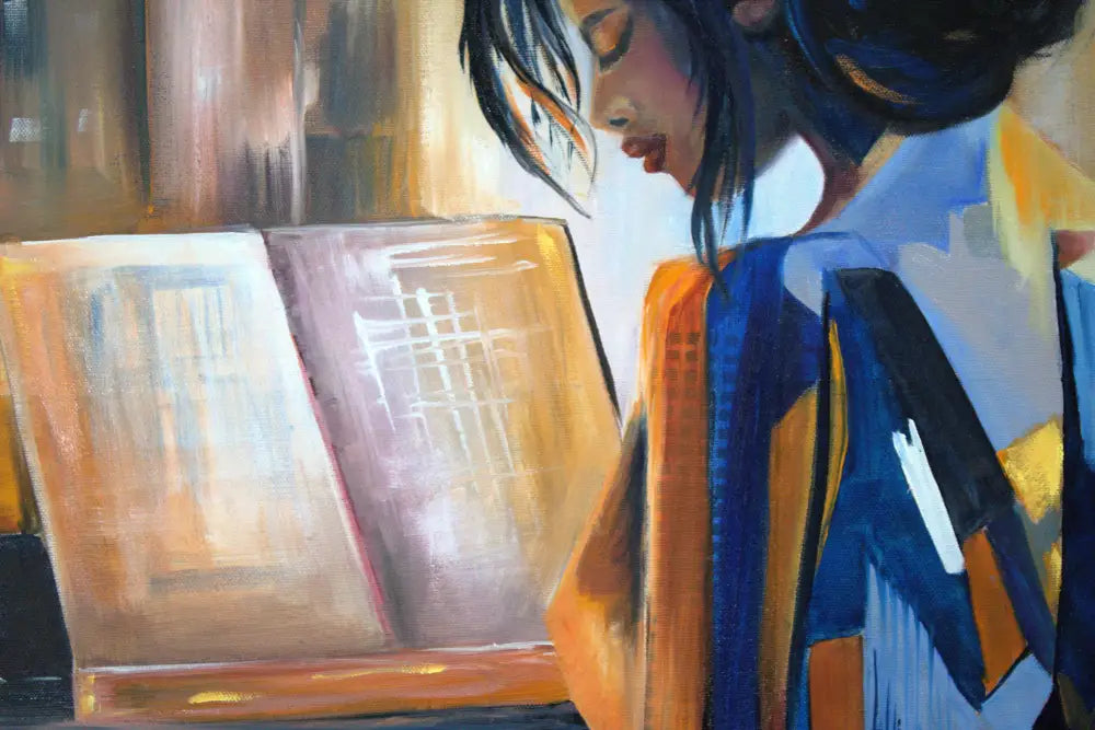 ’Musical Cadence’ Original mixed media oil painting 21’’x28’’x2.5’’ $1764 painting