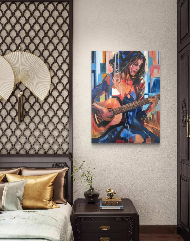 ’Rhythm in Color’ Original mixed media oil painting 21’’x28’’x2.5’’ $1764 painting