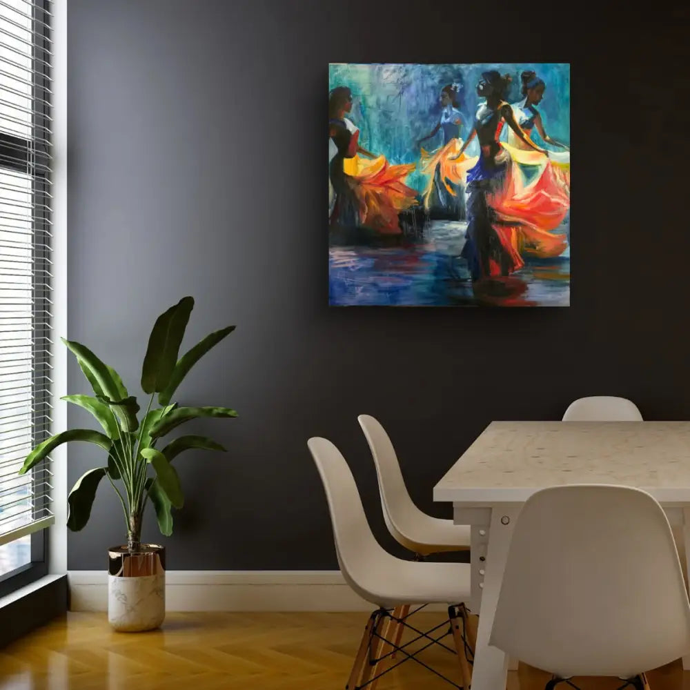 Spirit of the Dance $800 painting