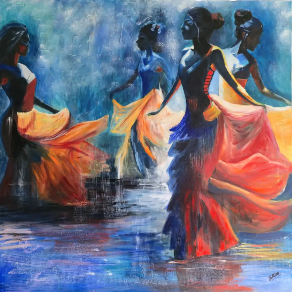 Spirit of the Dance $800 painting