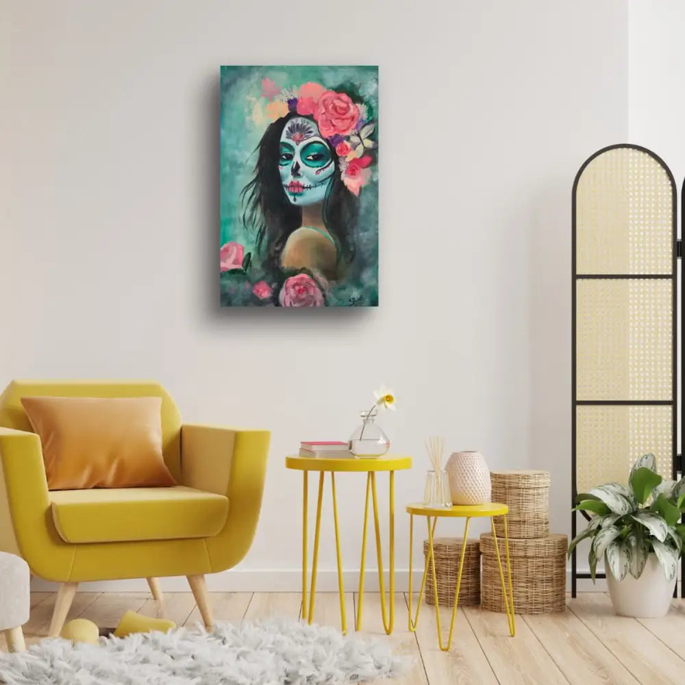 ’The Allure’ 30’’x22’’ Original mixed media oil painting on 140lb/300 GSM cotton Paper $75 painting