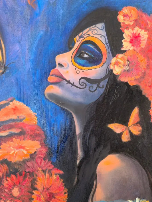 ’Whispers Of The Past’ 28’’ x 22’’ x 1.5’’ Original Mixed Media Painting $725 painting